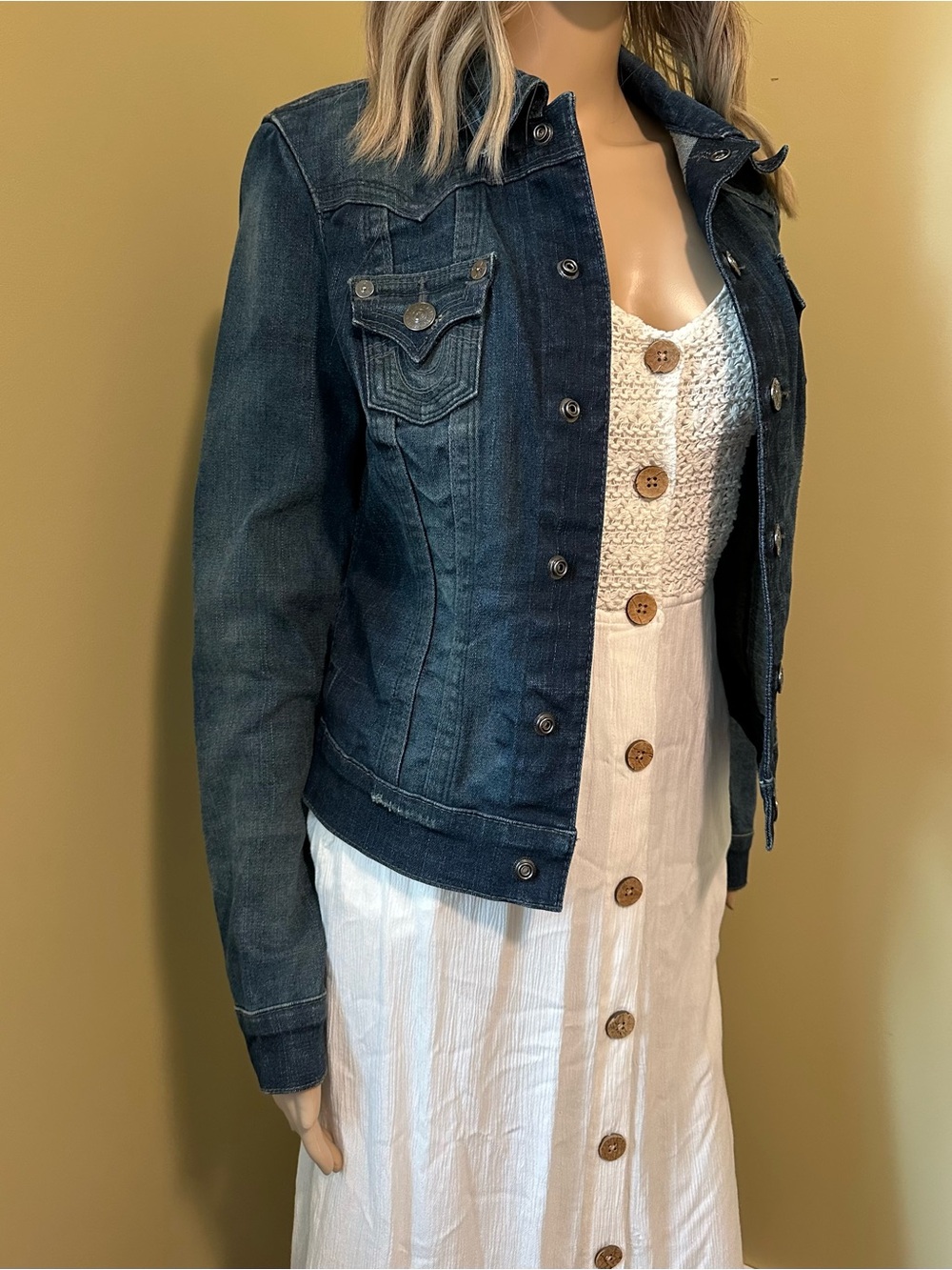 True Religion Jimmy Jean Jacket Women’s XS